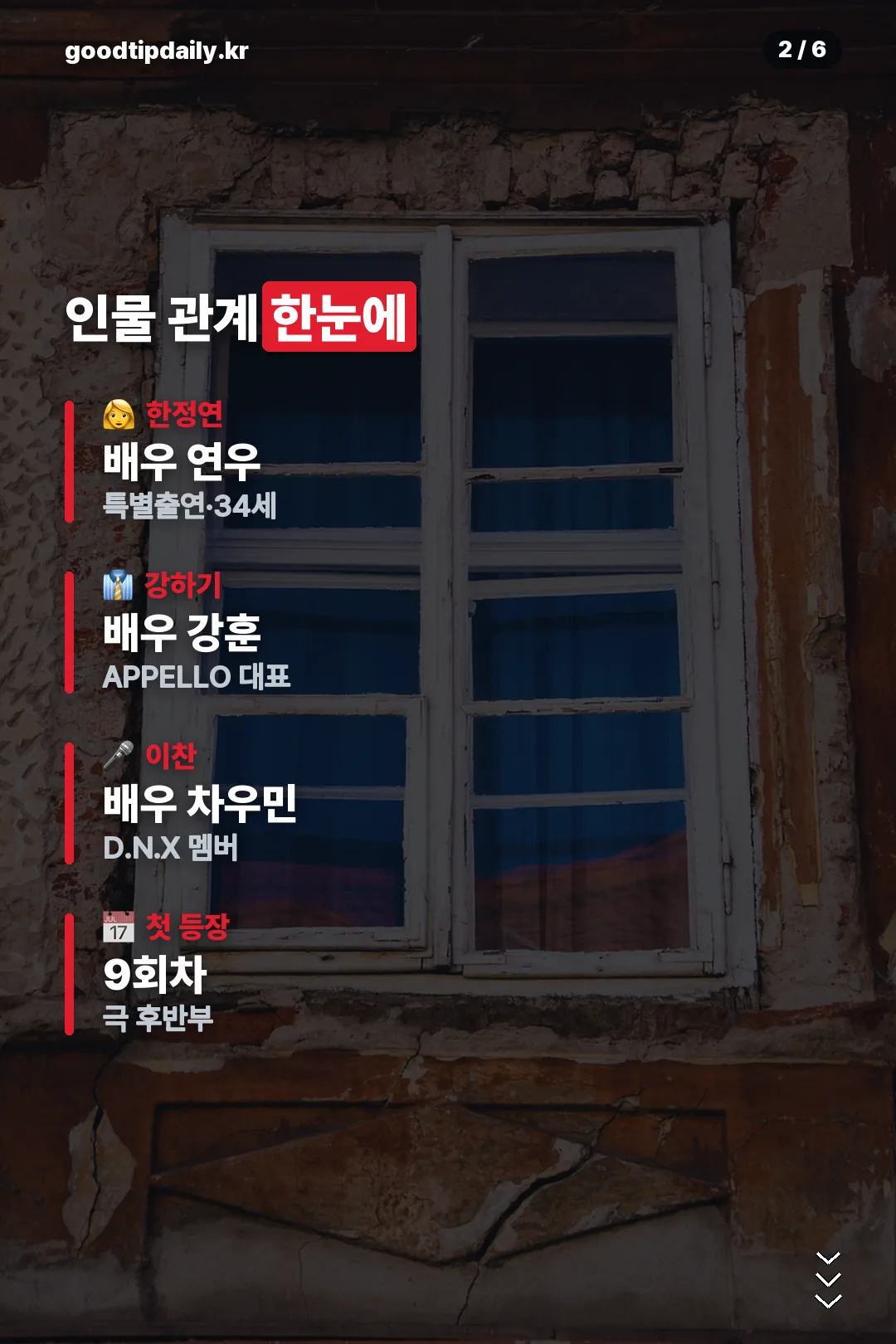 인물 관계 한눈에
