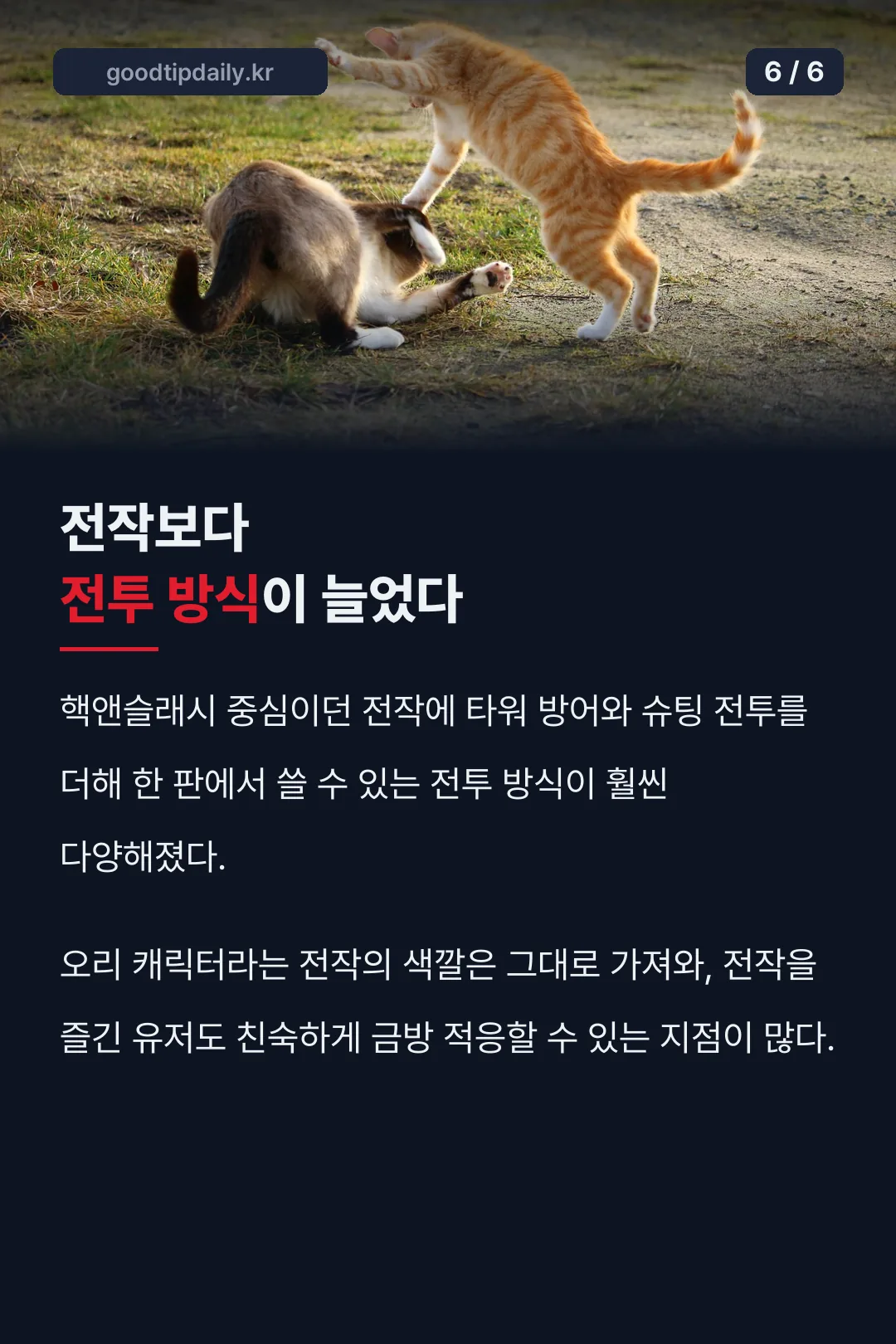 전작 대비 변화