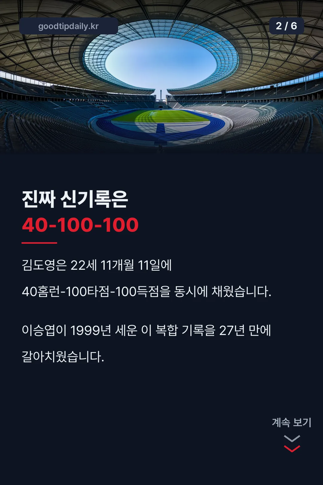 진짜 신기록 40-100-100